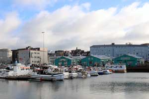 Höfn - ESSEN iM HAFEN MIT einer HERRLICHER AUSSICHT