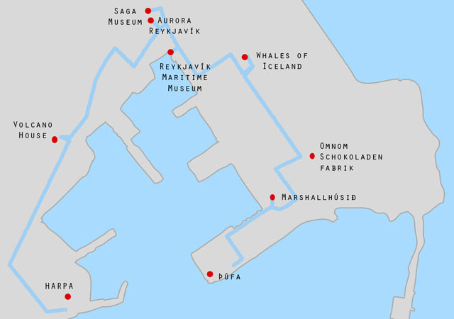 Rund um den alten Hafen gibt es  gibt es viel zu sehen