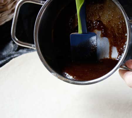 Butter-Zucker-Zimt Mischung