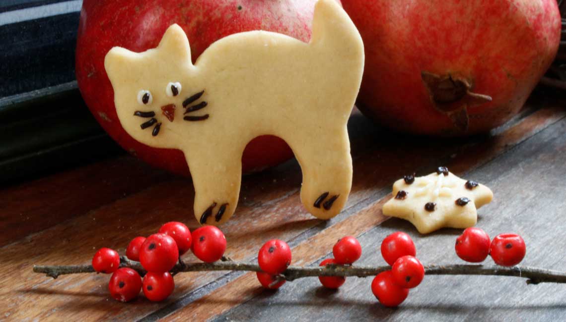 Weihnachtskatze Keks Rezept