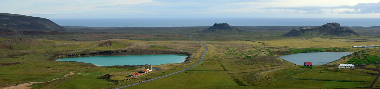 Weites Land soweit das Auge reicht. 