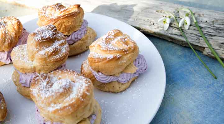 Bollur für den Bolludagur (Windbeutel am Rosenmontag) | Rezept