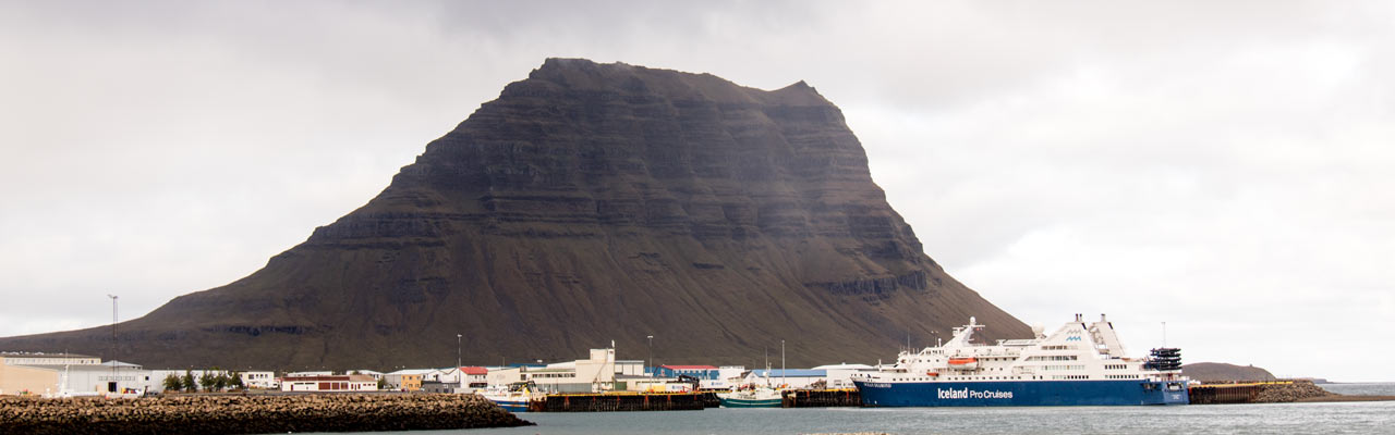 Ein etwas anderer Blick auf den Kirkjufell