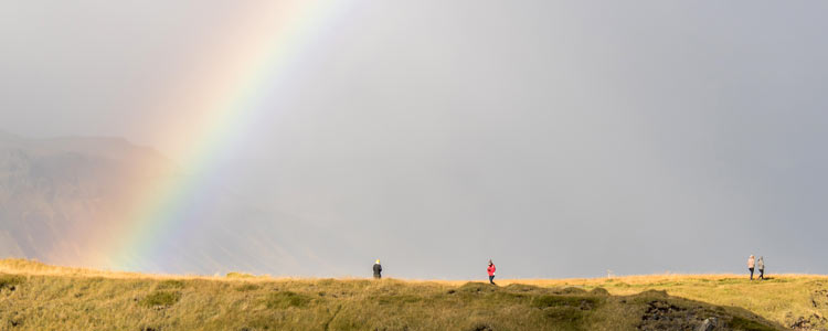 Snaefellsness, das Land unter dem Regenbogen