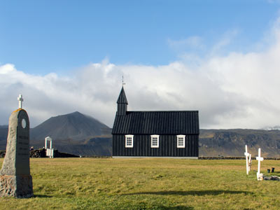 Die schwarze Búðakirkja