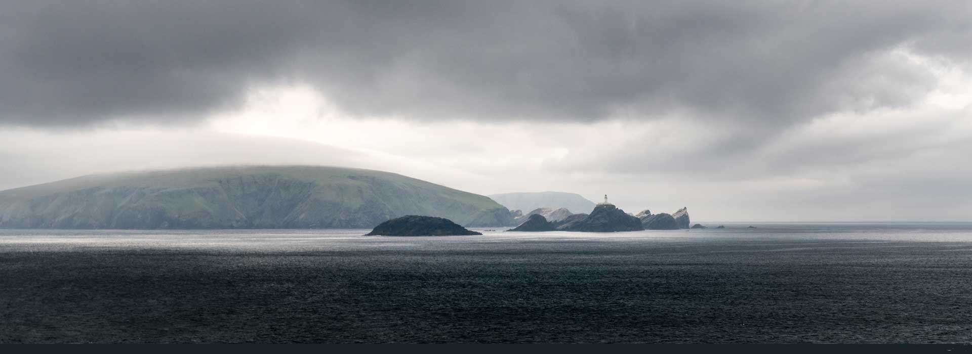 Mit der Fähre nach Island. Vorbei an den Shetlandinseln