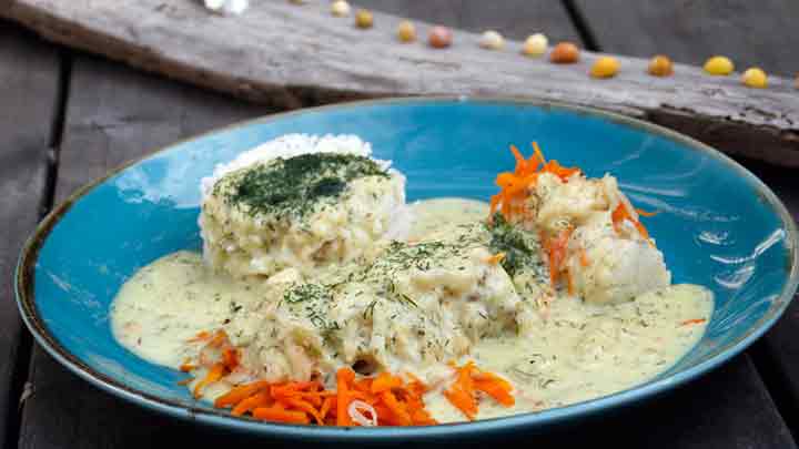 Kabeljau in Dill-Senf-Sauce | Rezept