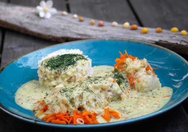 Kabeljau in Dill-Senf-Sauce | Island | Fisch | Rezept