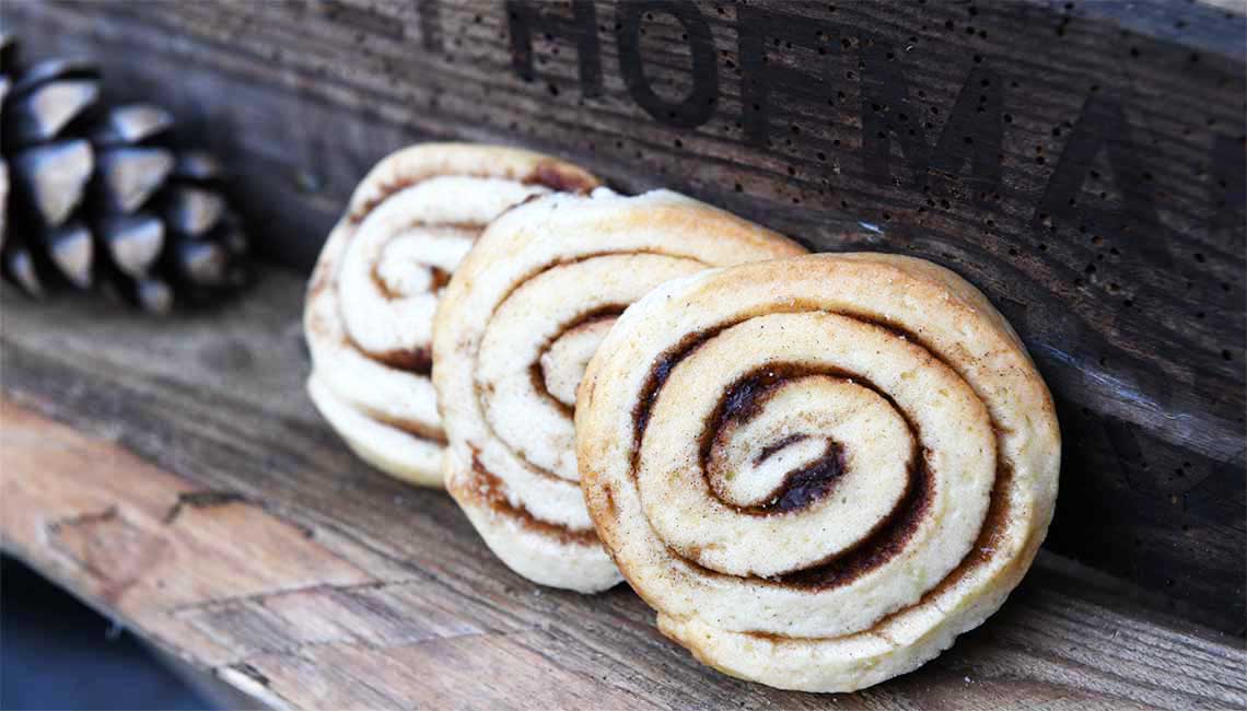 Zimtschnecken Kekse Pl&auml;tzchen backen Rezept
