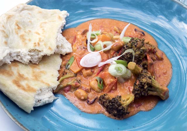 Asiatisches Kokos-Erdnuss-Gemüse - Rezept