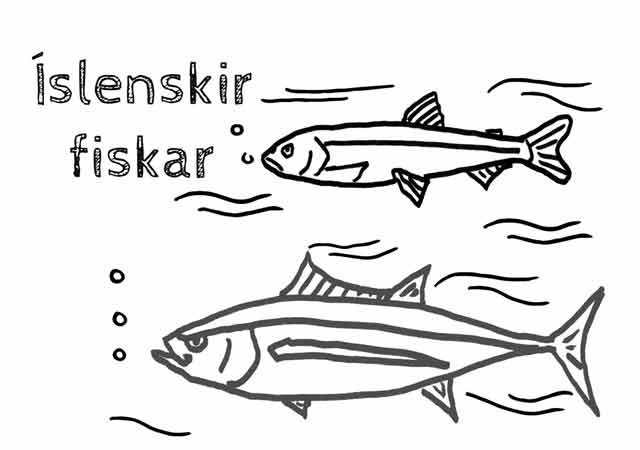 Der Wortschatz rund um isl&auml;ndischen Fisch