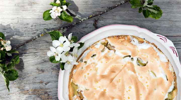 Rhabarberkuchen, Saftig, s&uuml;&szlig; und herb | Rezept