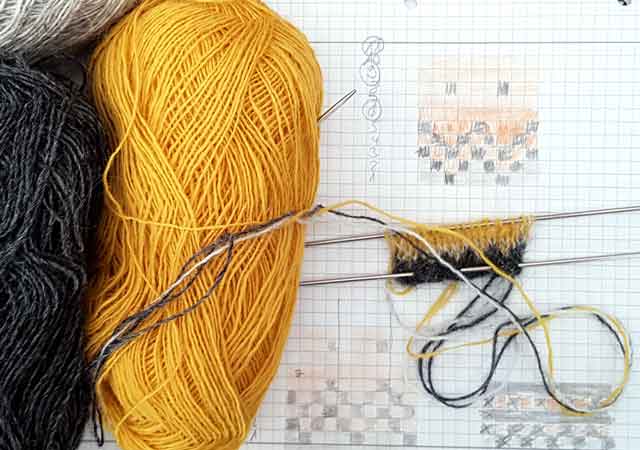 Entwurf Muster und Farbkombination