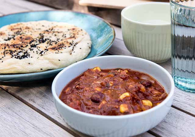 Chili vegan - Rezept