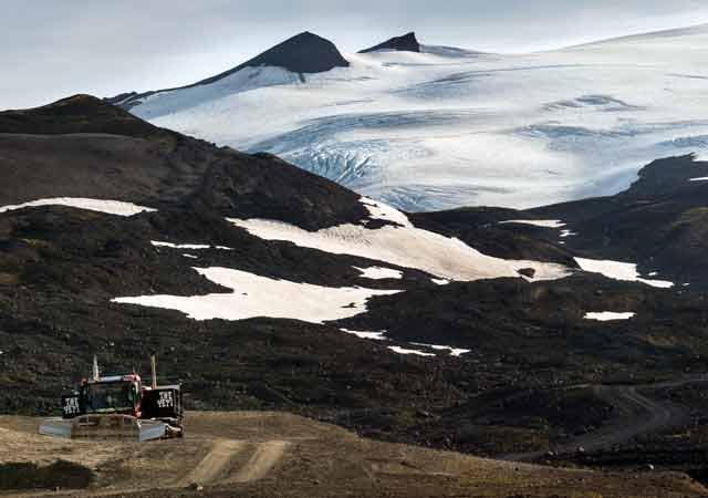 Snæfellsness - Auf dem Gipfel des Snæfellsjökull