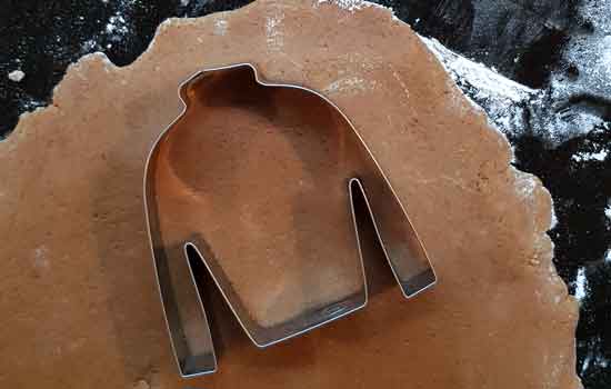 Mini Lopapeysa Pullover-Kekse ausstechen