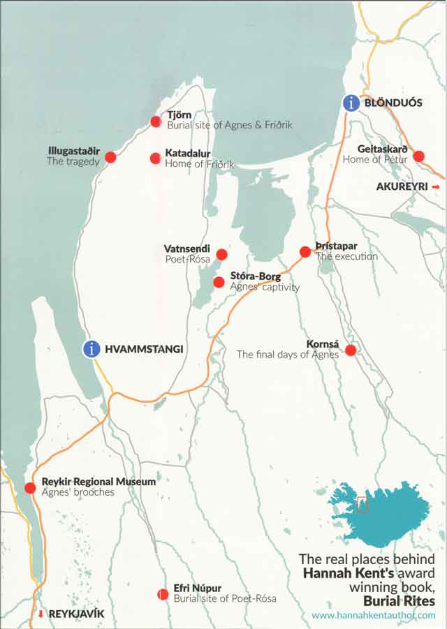 Auf den Spuren von Agnes Magnúsdóttir durch Island
