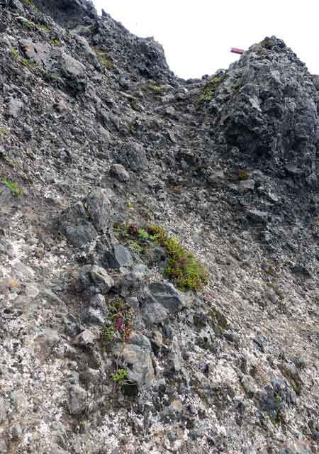 Abstieg: Hier ist ungesichertes Klettern angesagt