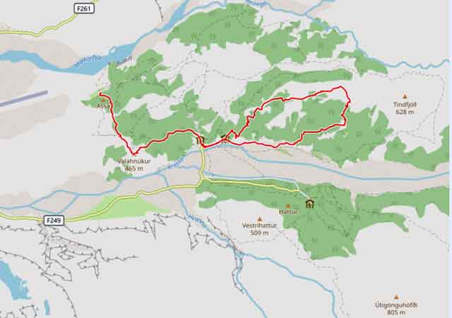 Wanderung in Thorsmoerk