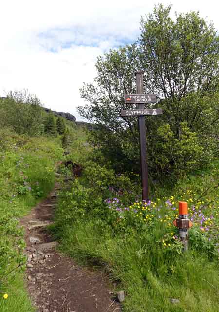 Start- und Endpunkt des Rundwegs