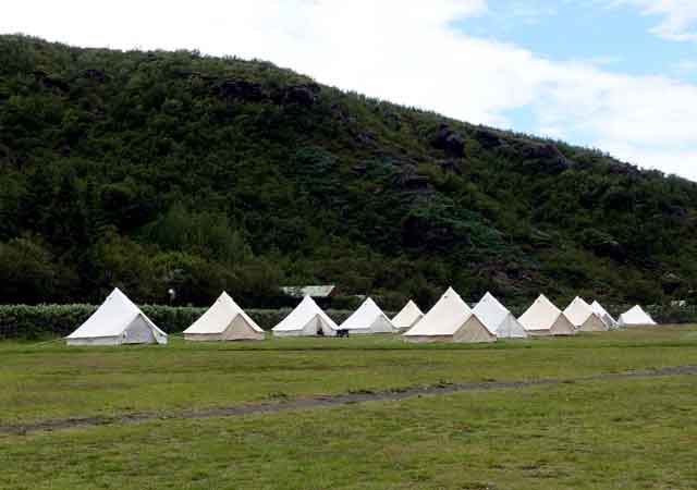 Glamping in Húsadalur