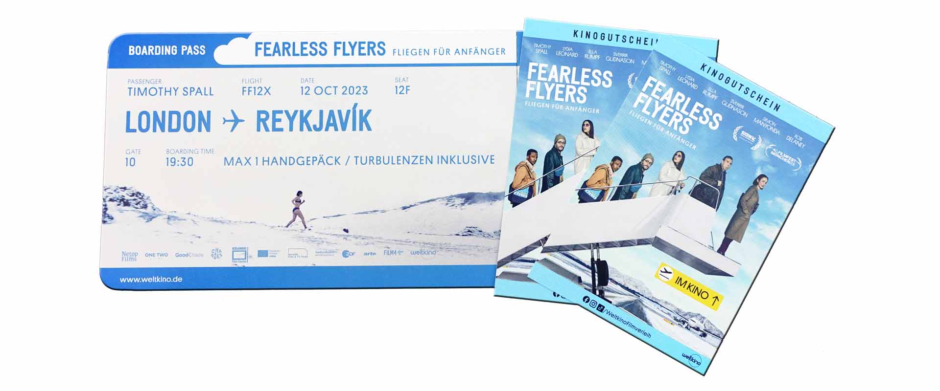 Gewinnspiel FEARLESS FLYERS Kinofreikarten