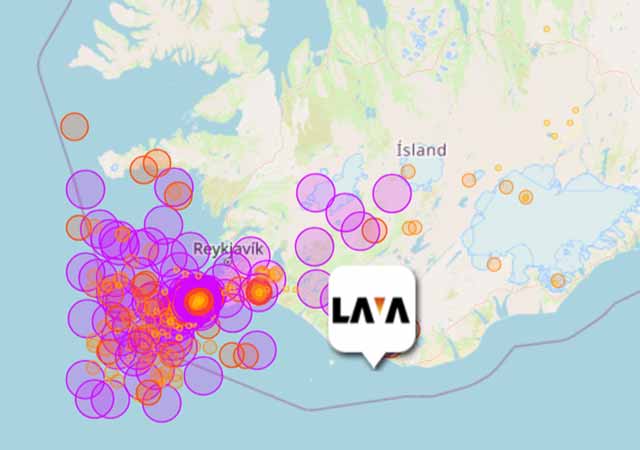 Erdbebenaktivität am 09. und 10. November 2023