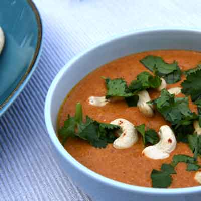 Das fertige Cashew Korma