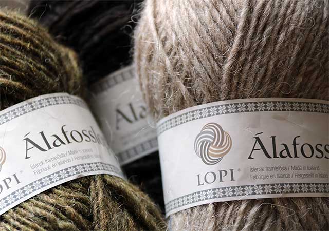 Álafoss Wollfabrik - isländische Schafwolle kaufen