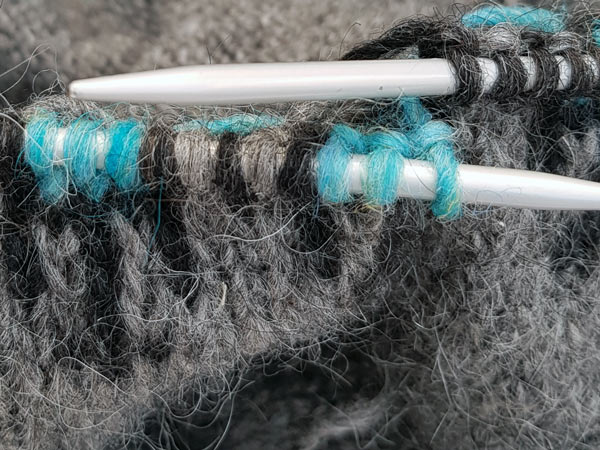 island pulli Lopapeysa wolle muster stricken