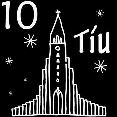 Reykjav&iacute;k: Uhr Hallgr&iacute;mskirkja
