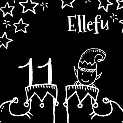 Island Adventskalender polaroid r&uuml;ckseite Elf 11